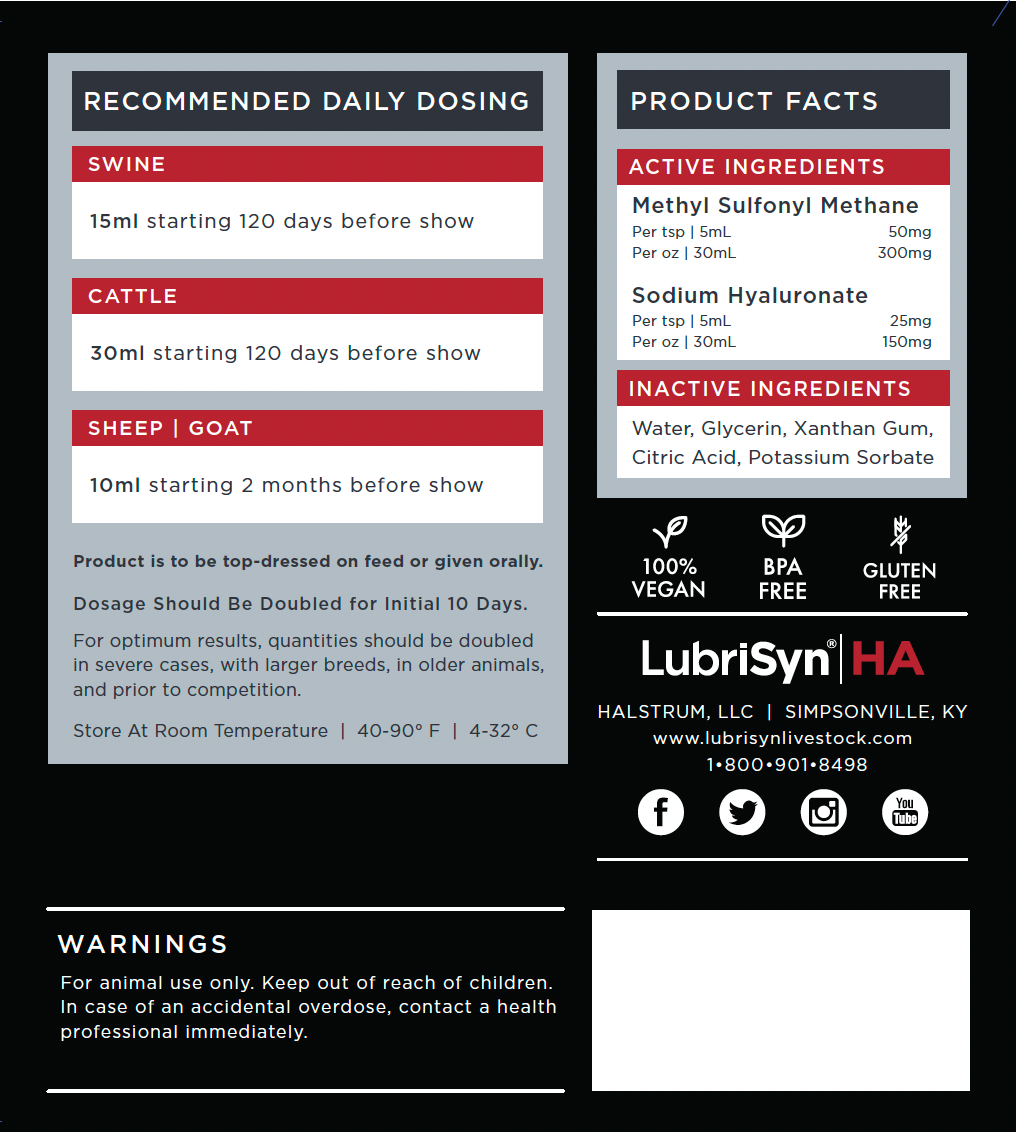 LubriSynHA Plus MSM Livestock Gallon