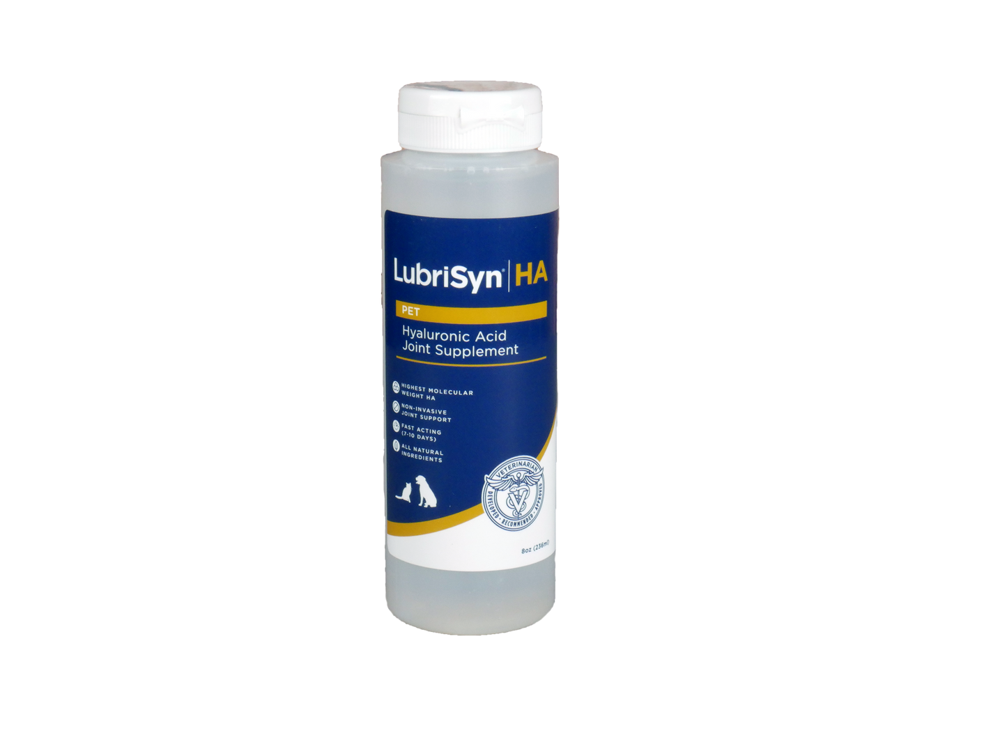 LubriSynHA 8 oz bottle.