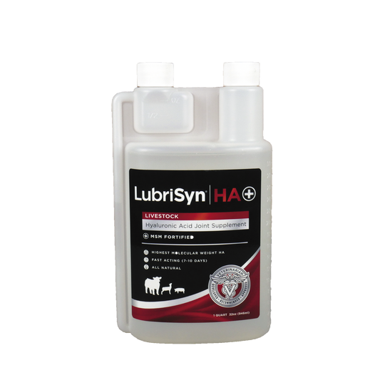 LubriSyn HA + MSM Livestock quart
