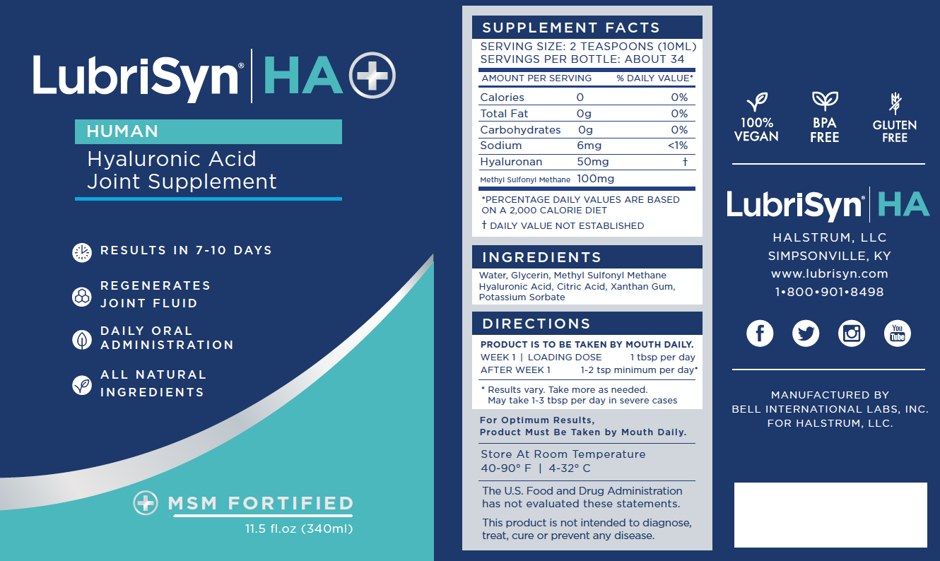 LubriSynHA Plus MSM For People 11.5oz