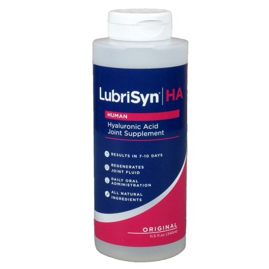 LubriSyn HA original flavor 11.5 oz bottle. 